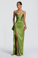 Lucy Maxi Dress - Olive