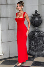 Mabel Maxi Dress - Red