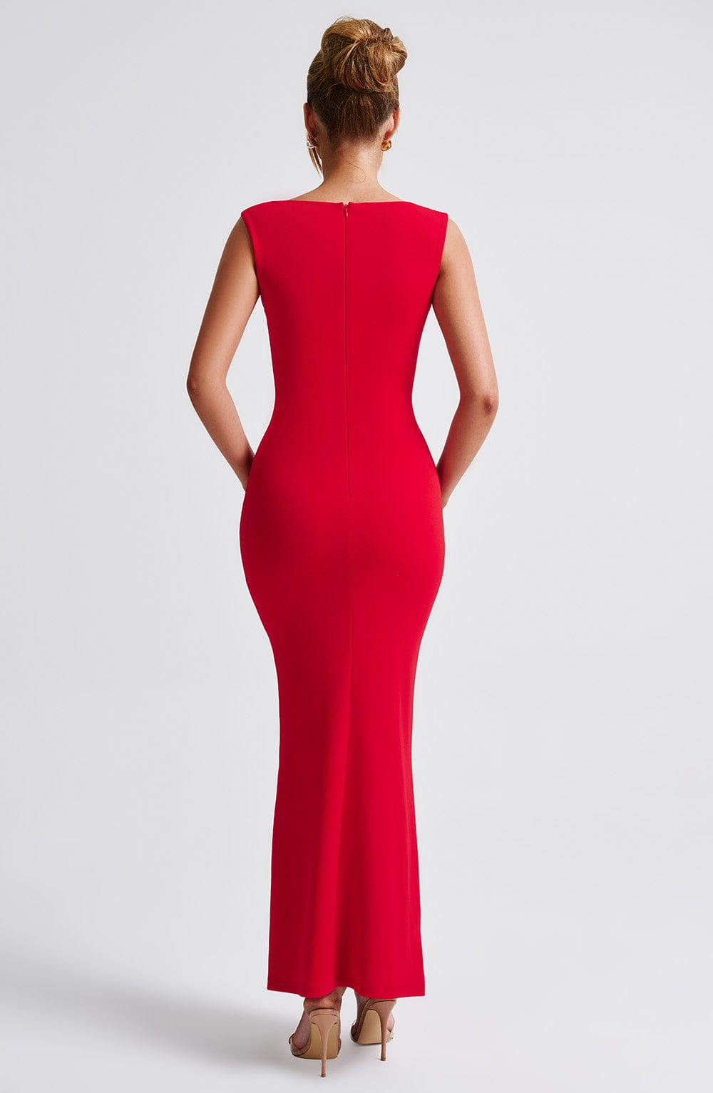 Mabel Maxi Dress - Red