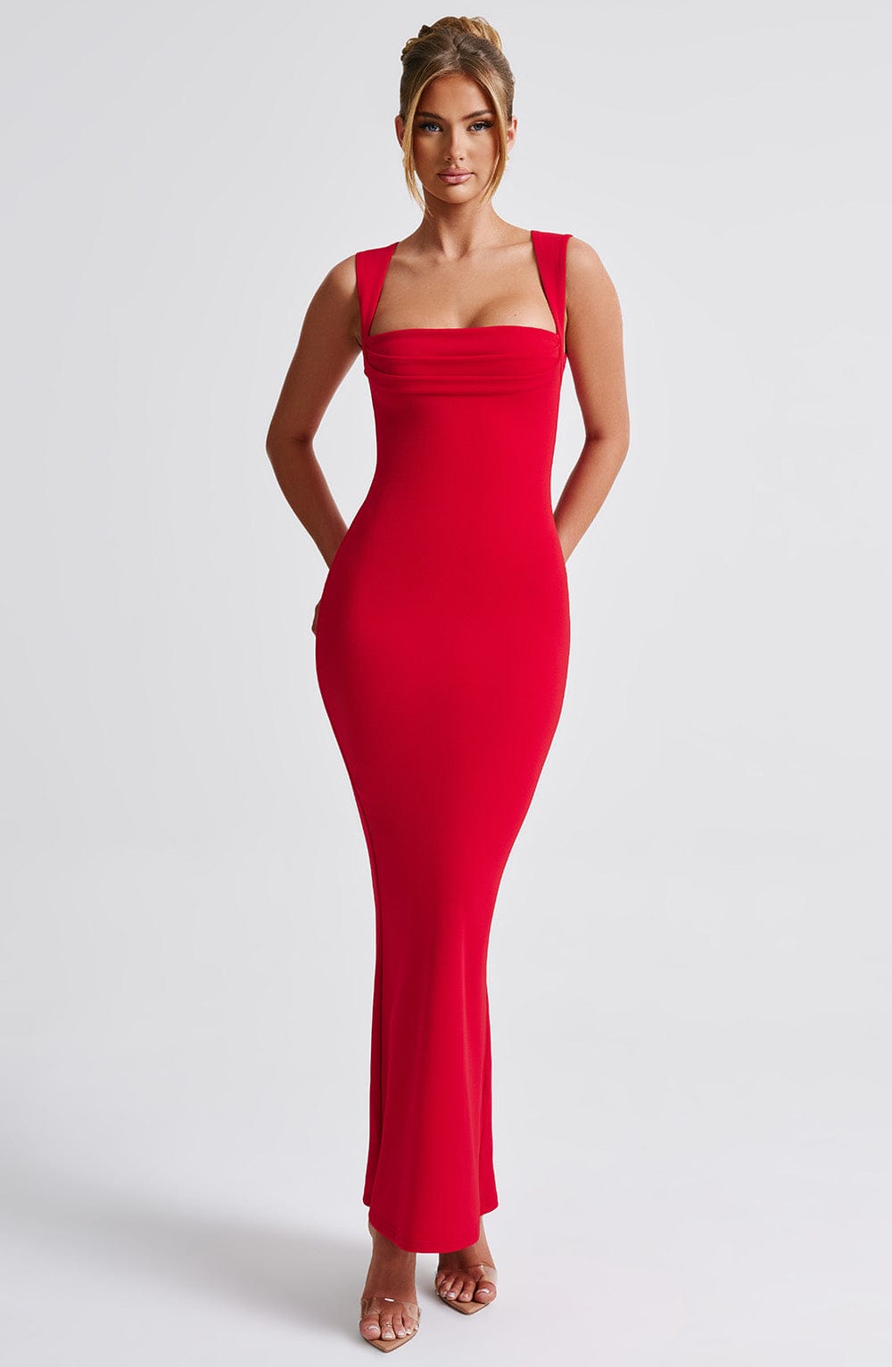 Mabel Maxi Dress - Red