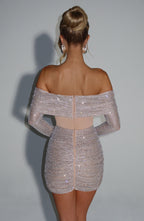 Lauren Mini Dress - Nude