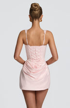 Amber Mini Dress - Blush