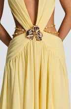 Hailey Maxi Dress - Lemon