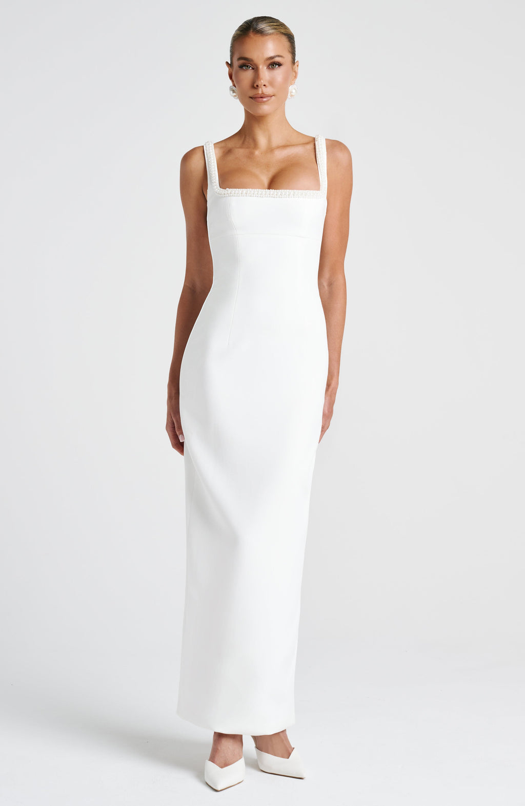 Charlotte Midaxi Dress - Ivory