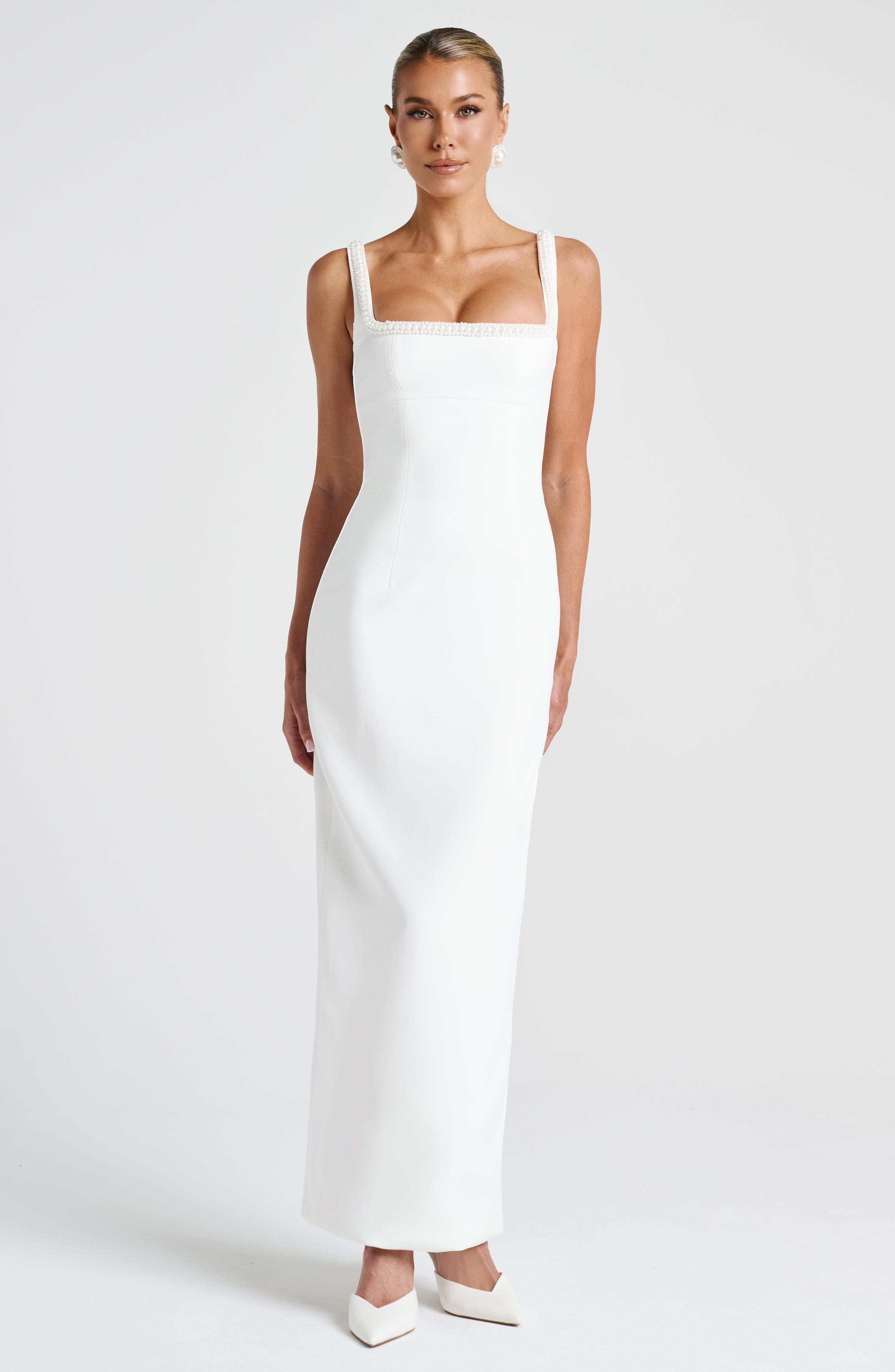 Lorraine Midaxi Dress - Ivory