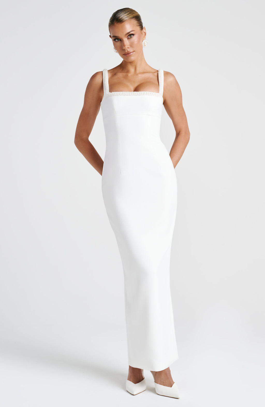Lorraine Midaxi Dress - Ivory