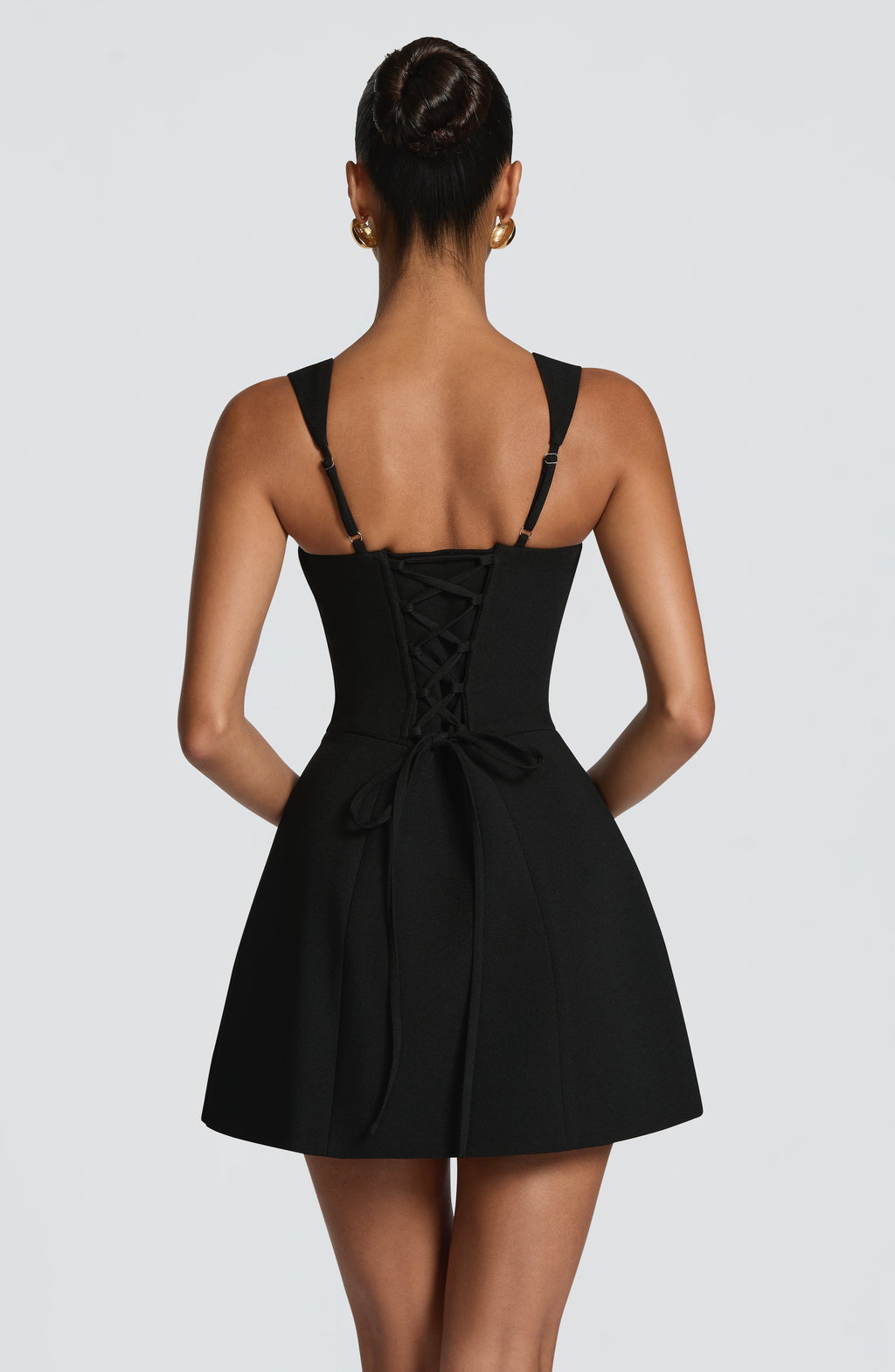 Lisa Mini Dress - Black