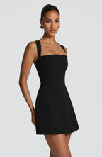 Lisa Mini Dress - Black