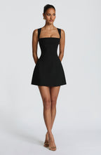 Lisa Mini Dress - Black