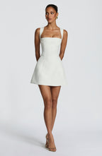 Lisa Mini Dress - Ivory