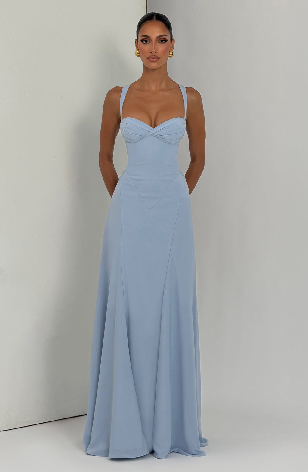 Ellie Maxi Dress - Glacier Blue