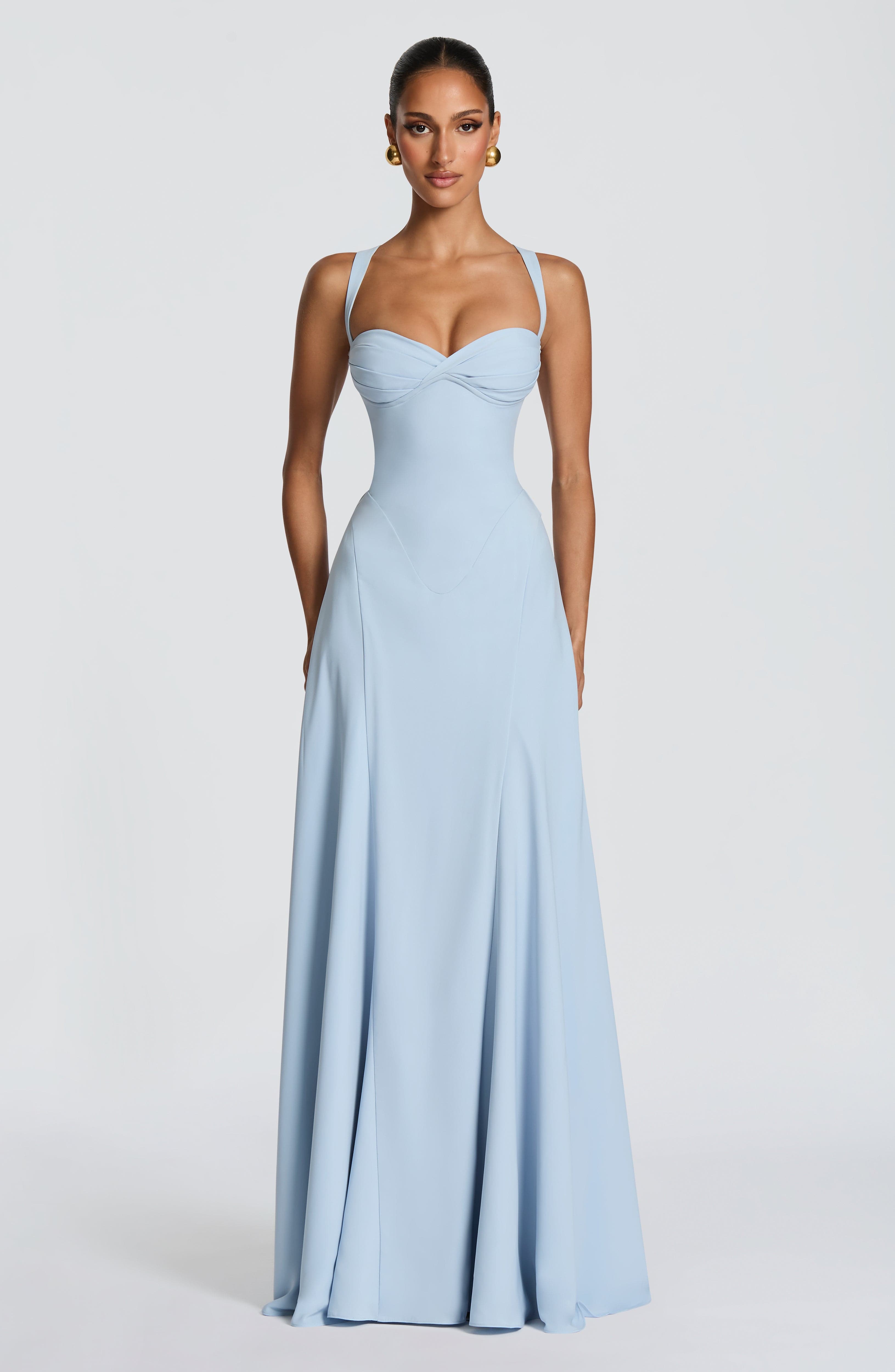 Ellie Maxi Dress - Glacier Blue
