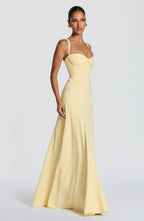 Ellie Maxi Dress - Lemon