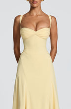 Ellie Maxi Dress - Lemon