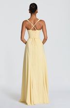 Ellie Maxi Dress - Lemon