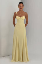 Ellie Maxi Dress - Lemon