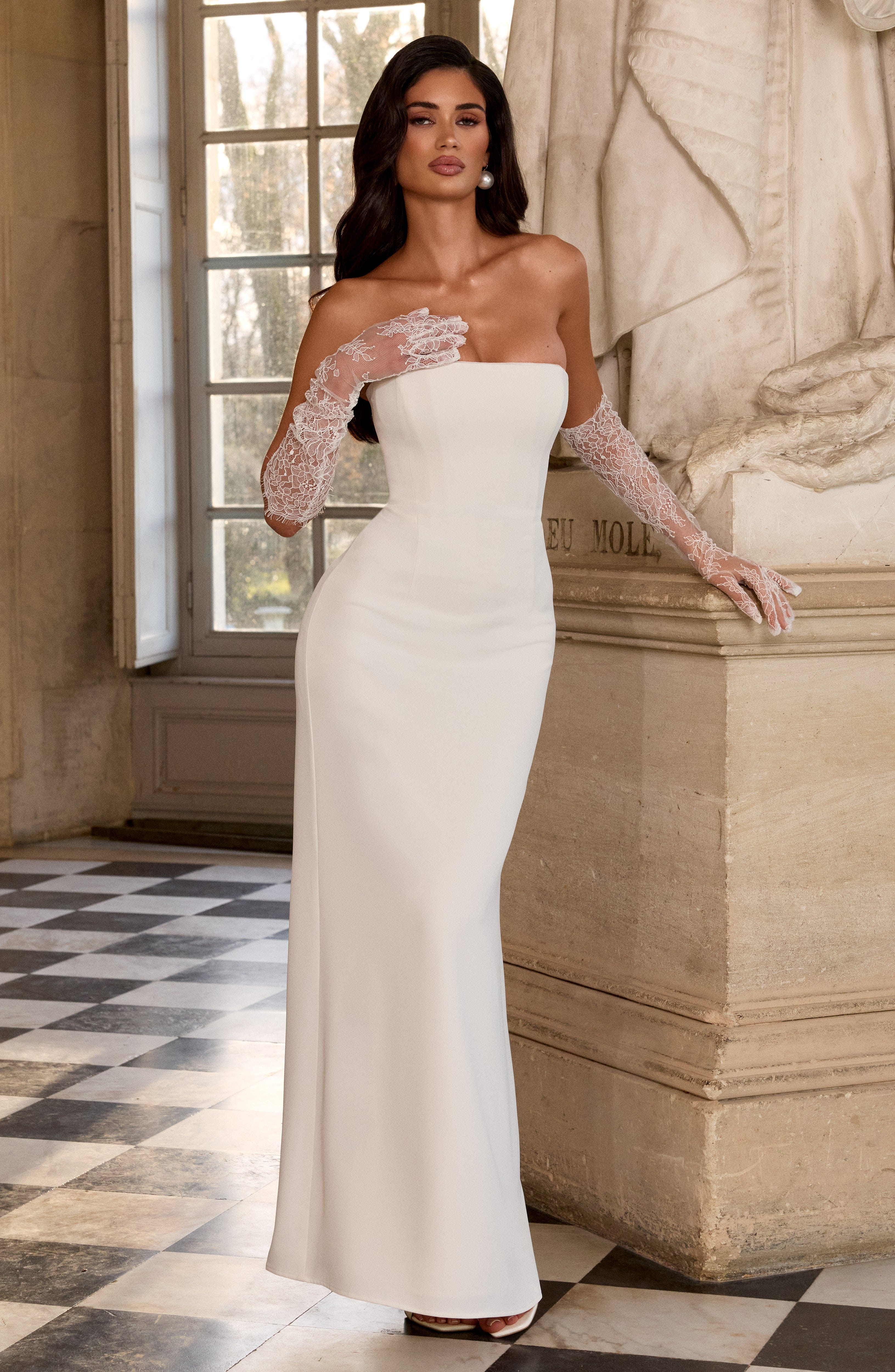 Sara Maxi Dress - Ivory