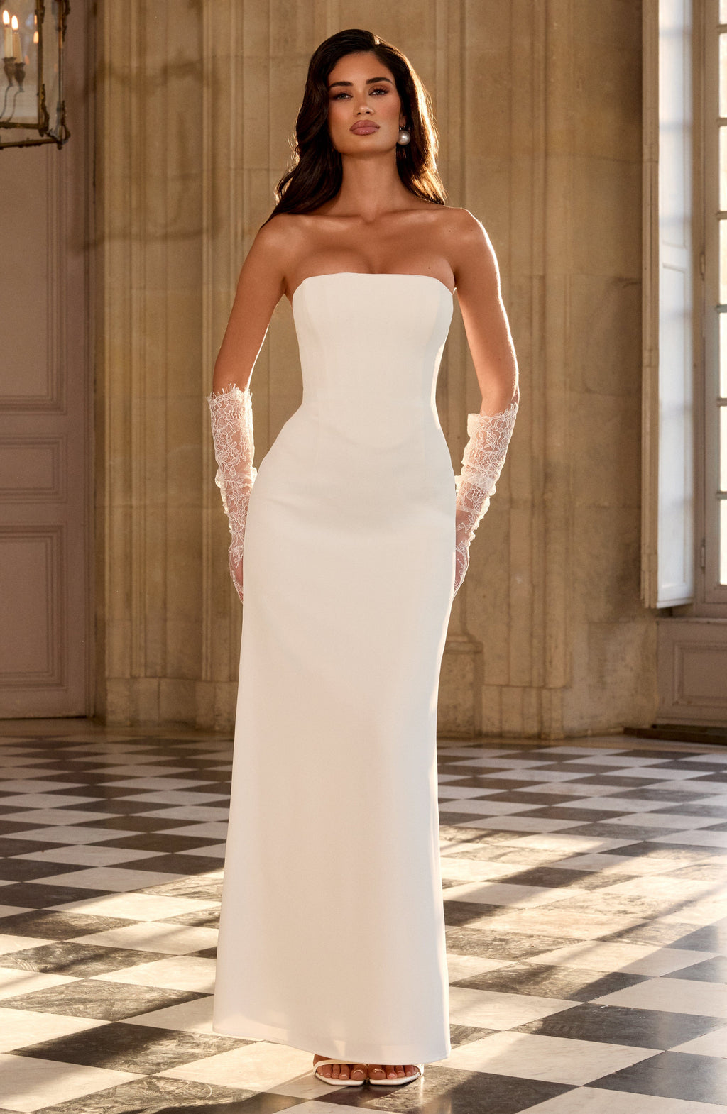 Sara Maxi Dress - Ivory