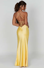 Alexa Maxi Dress - Lemon
