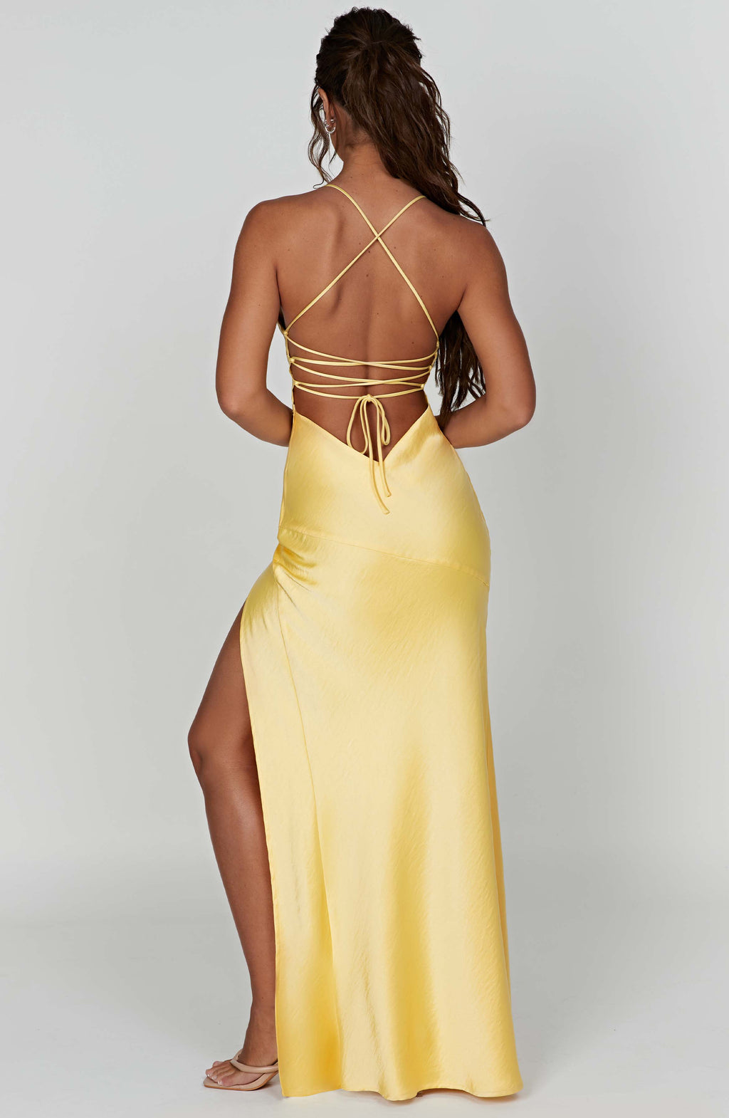 Alexa Maxi Dress - Lemon