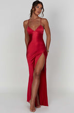 Alexa Maxi Dress - Red