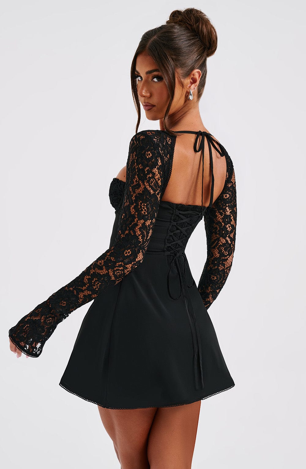 Adele Mini Dress - Black