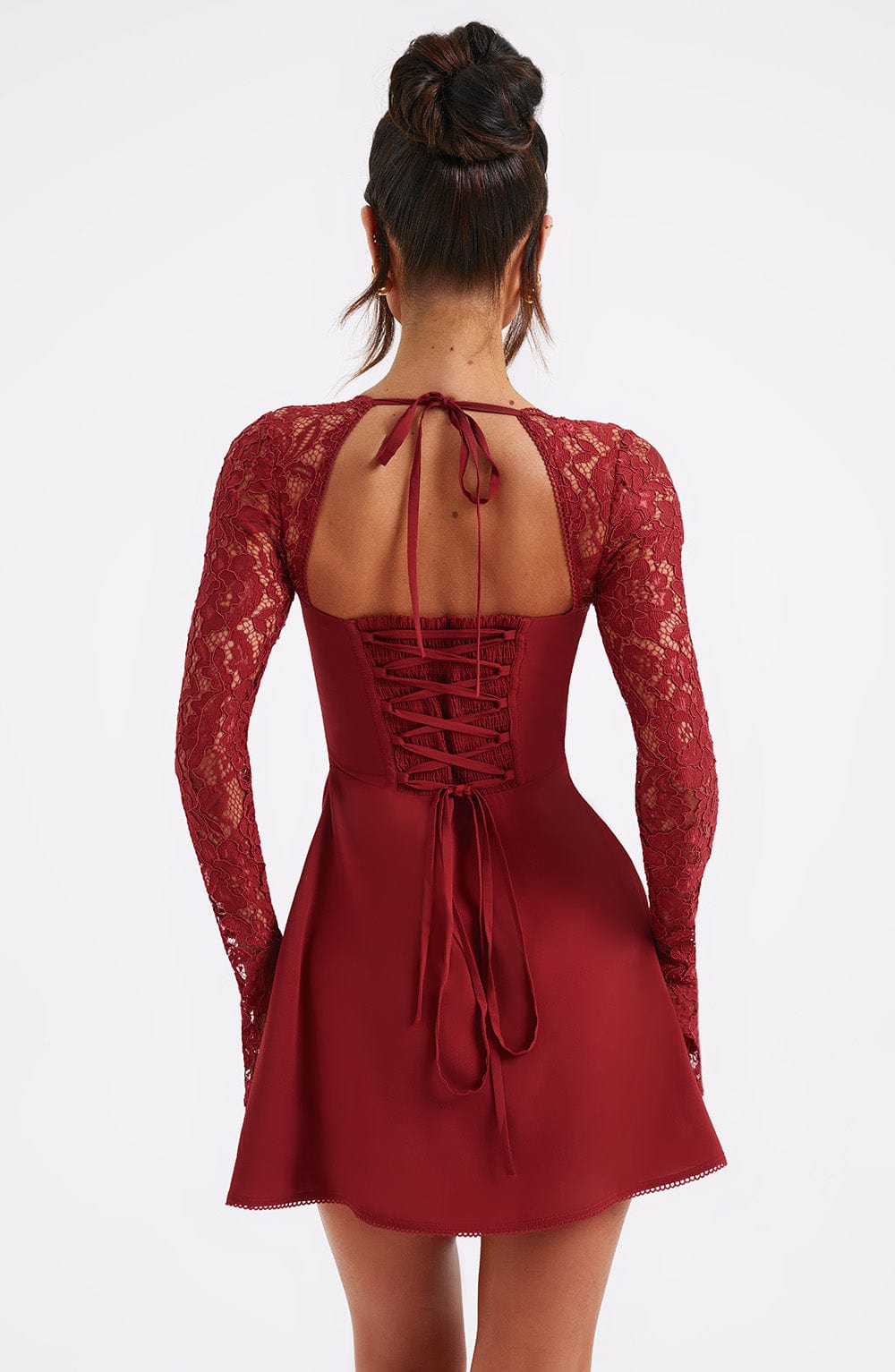 Adele Mini Dress - Red