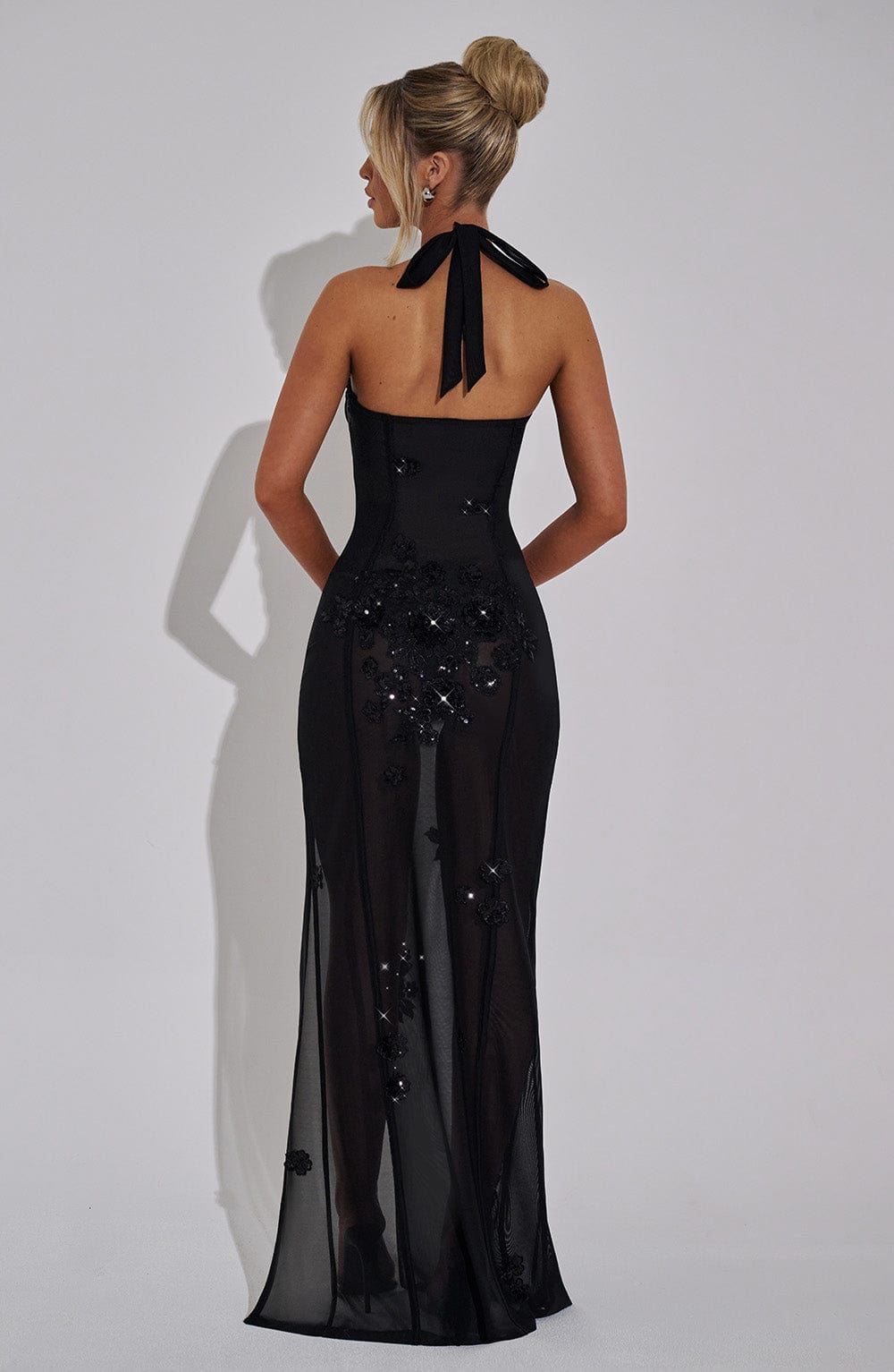 Christa Maxi Dress - Black
