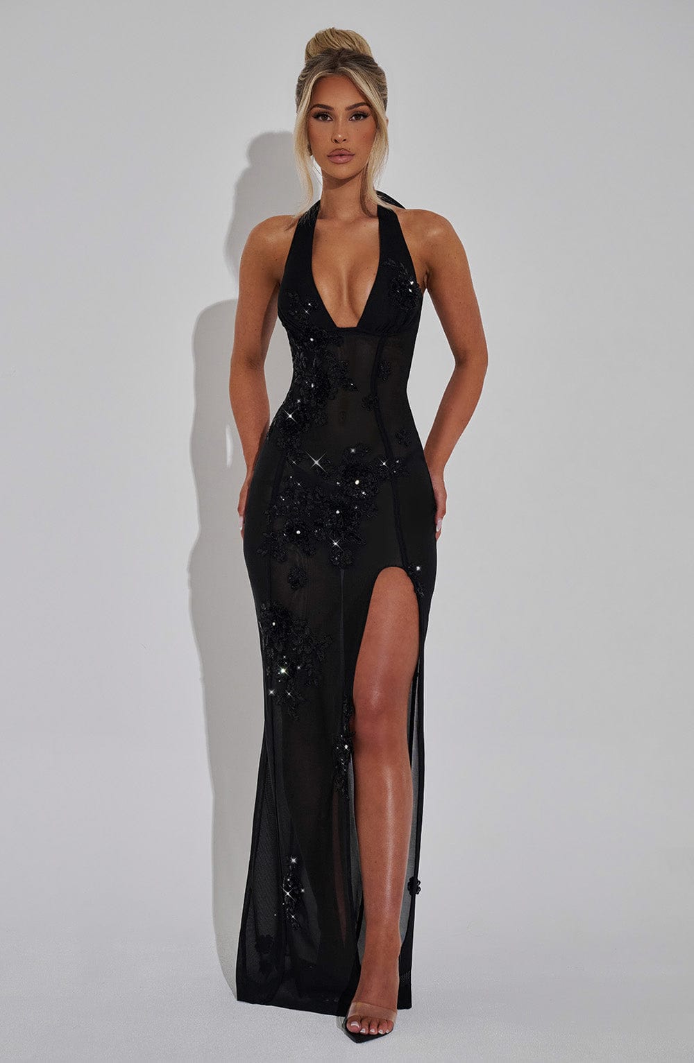 Christa Maxi Dress - Black