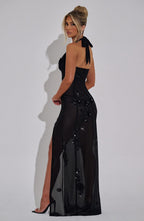 Christa Maxi Dress - Black