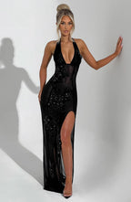 Christa Maxi Dress - Black