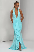 Freya Maxi Dress - Aqua