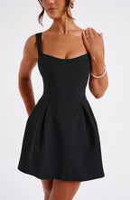 Sophie Mini Dress - Black