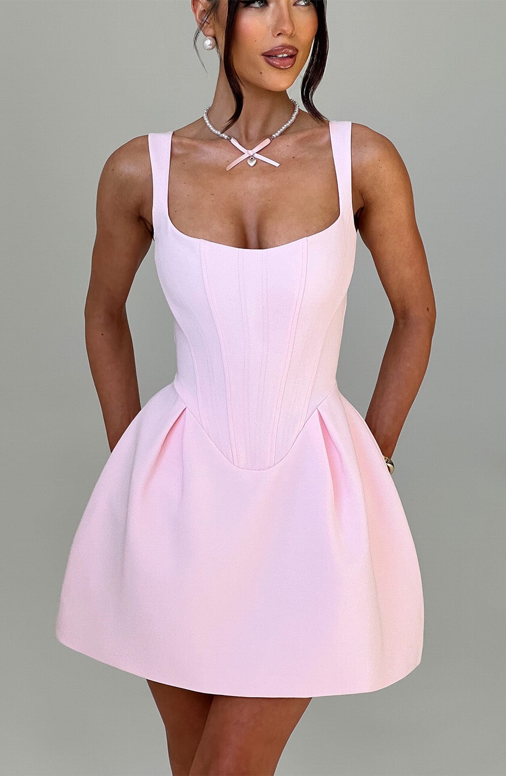 Sophie Mini Dress - Blush