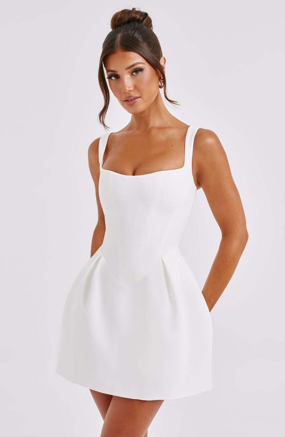 Sophie Mini Dress - Ivory