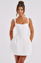 Sophie Mini Dress - Ivory