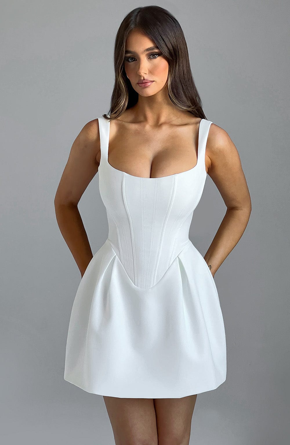 Sophie Mini Dress - Ivory