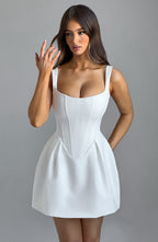 Sophie Mini Dress - Ivory