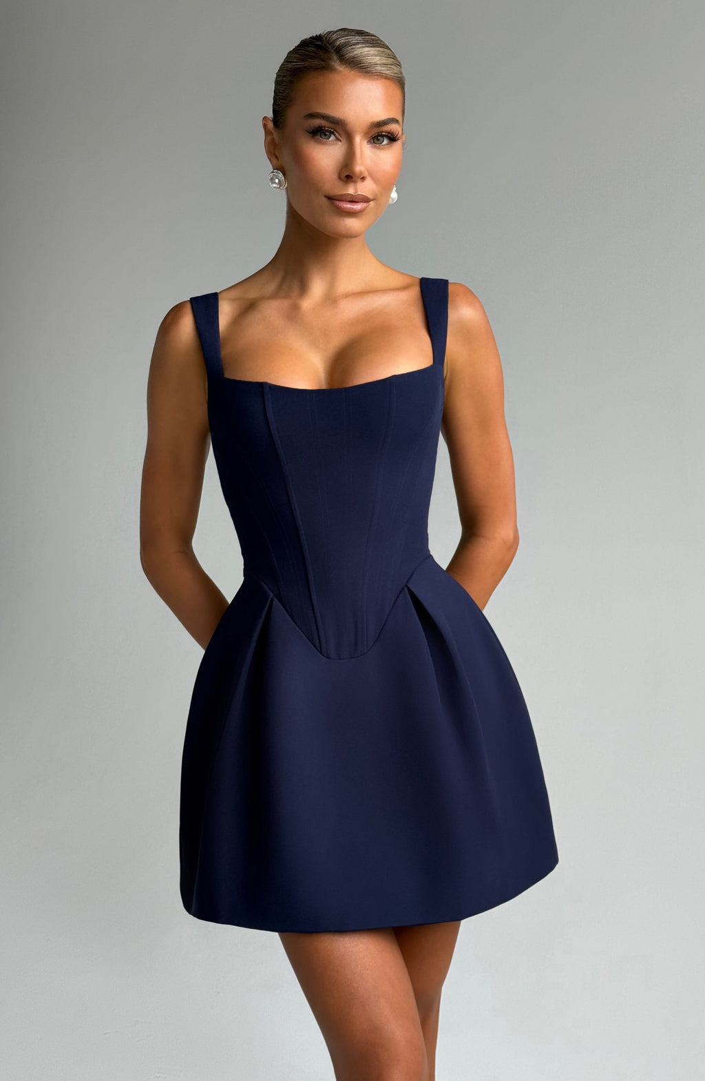 Sophie Mini Dress - Navy