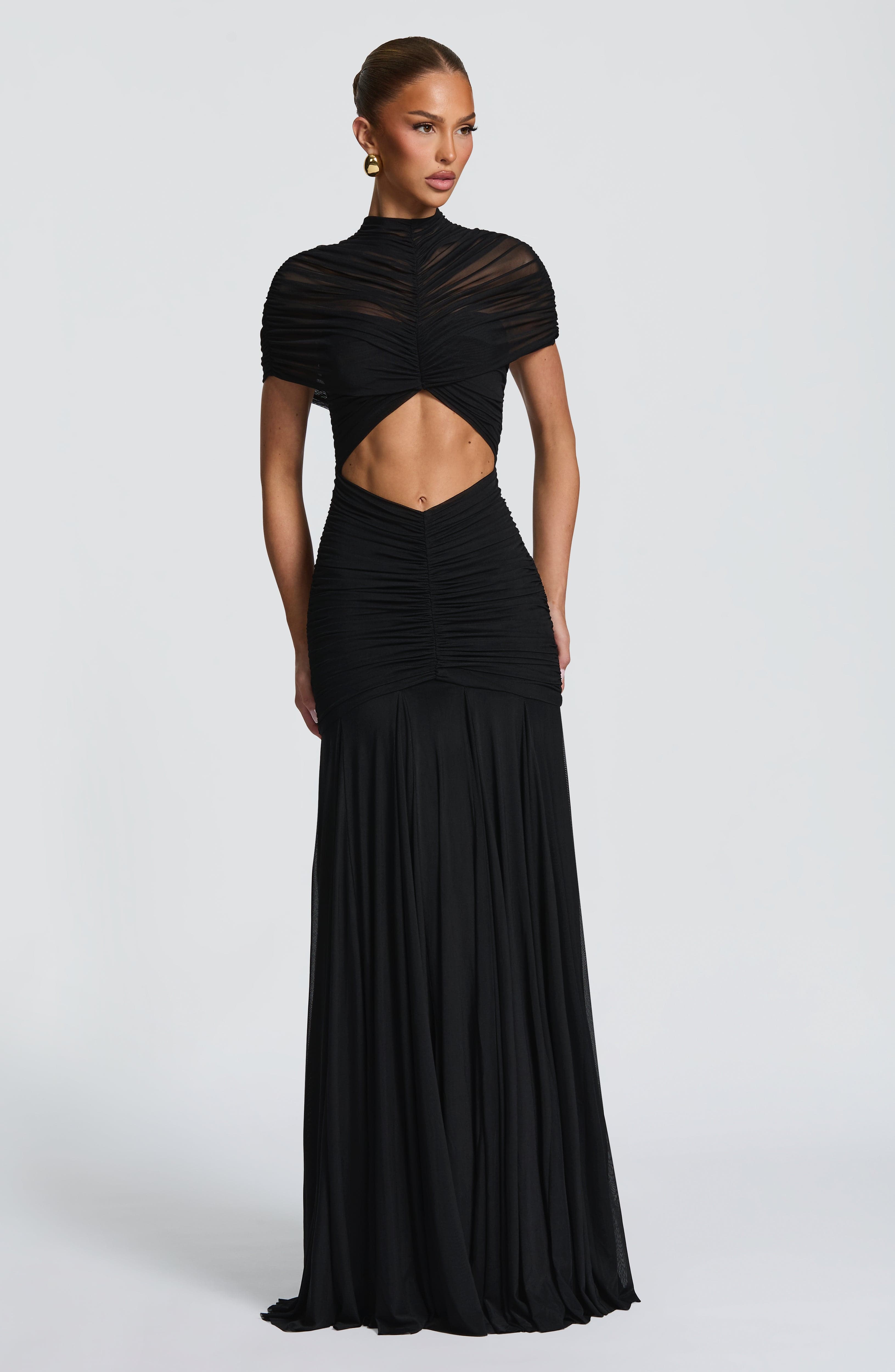 Alana Maxi Dress - Black