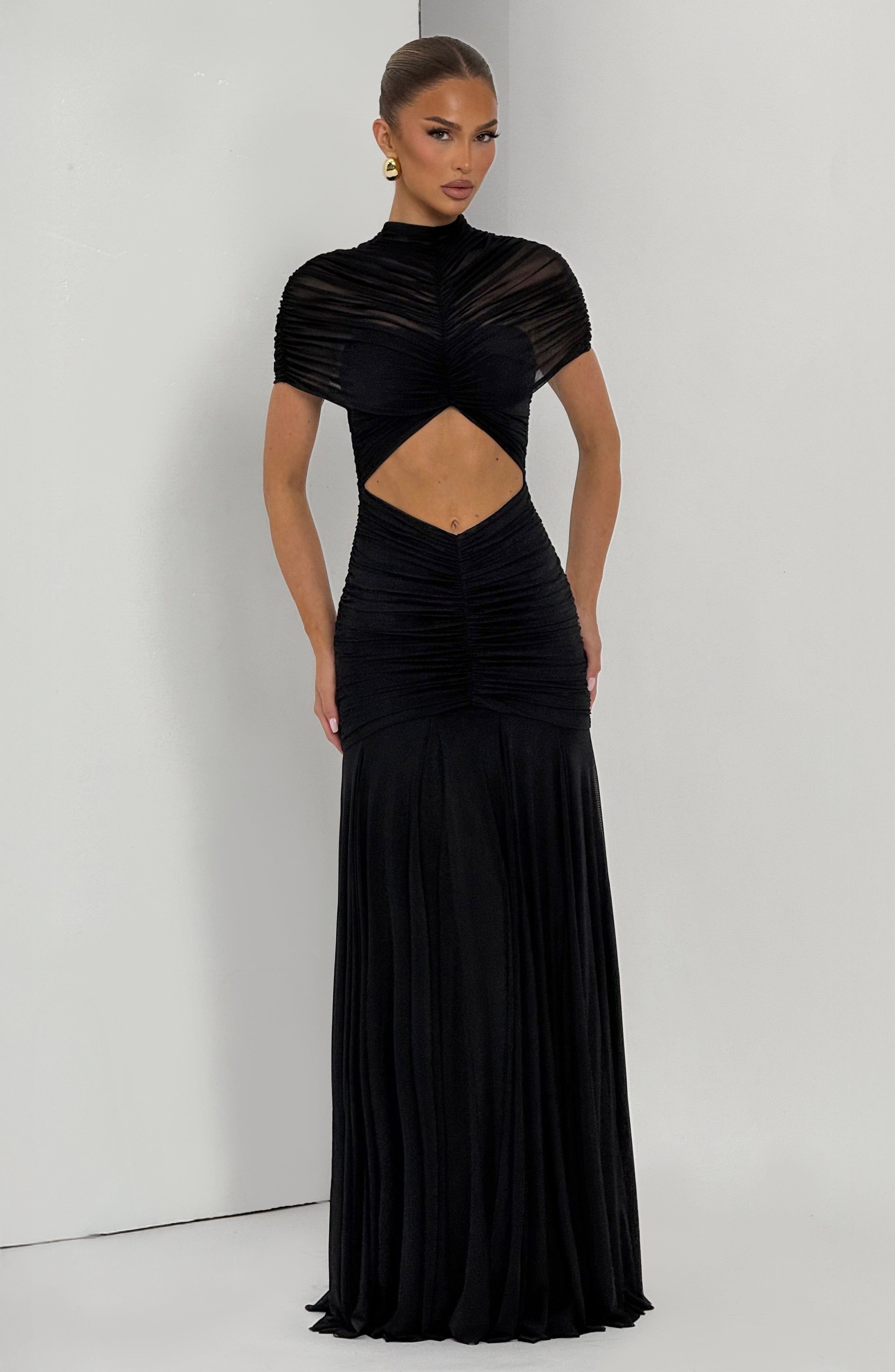 Alana Maxi Dress - Black