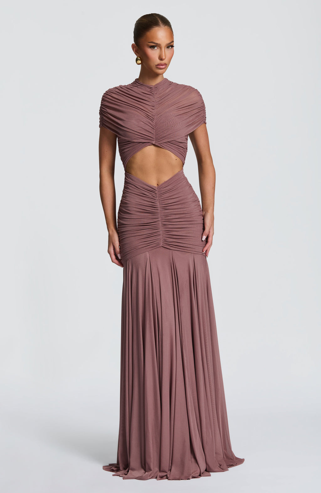 Alana Maxi Dress - Dusty Rose