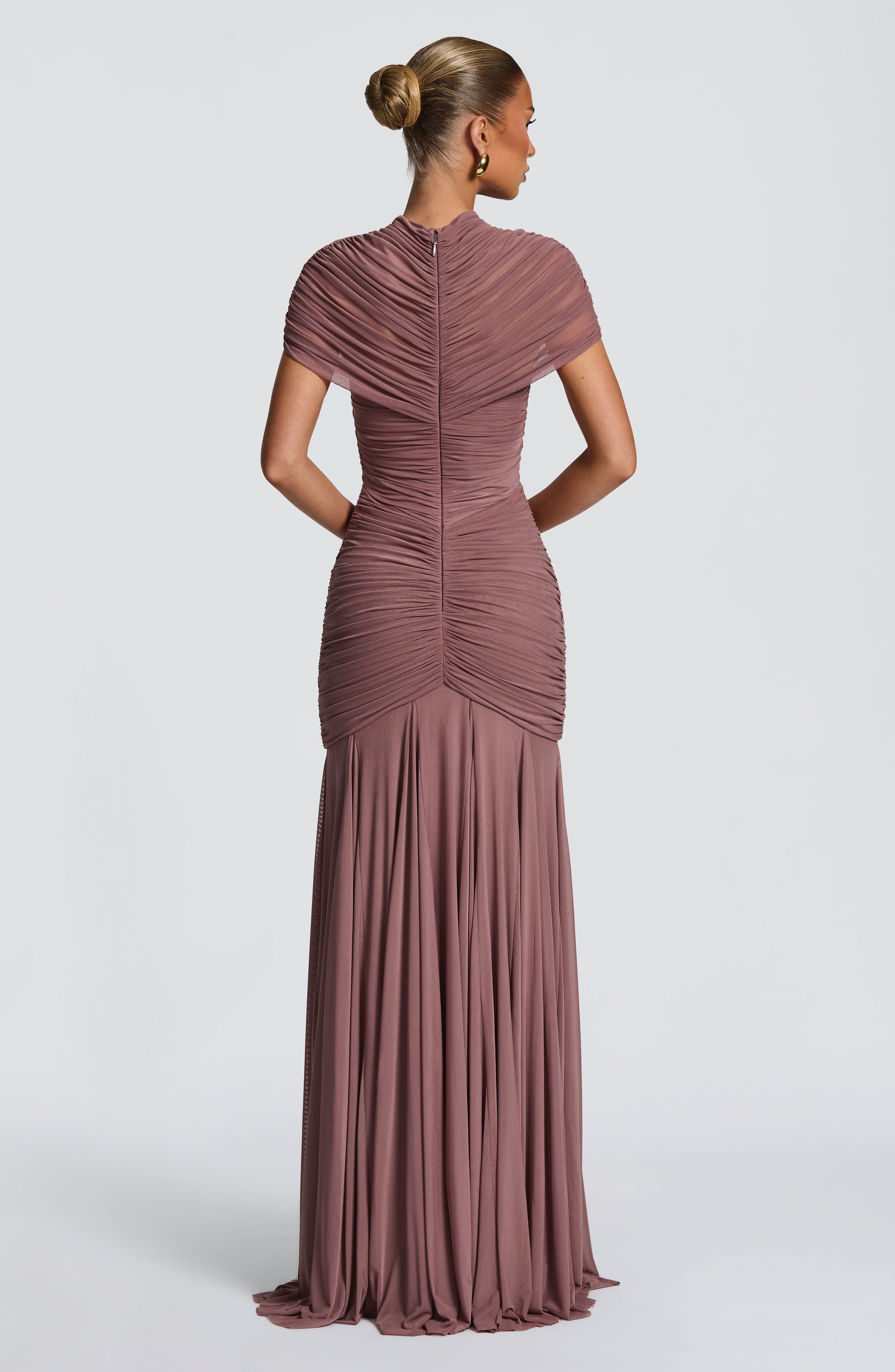 Alana Maxi Dress - Dusty Rose