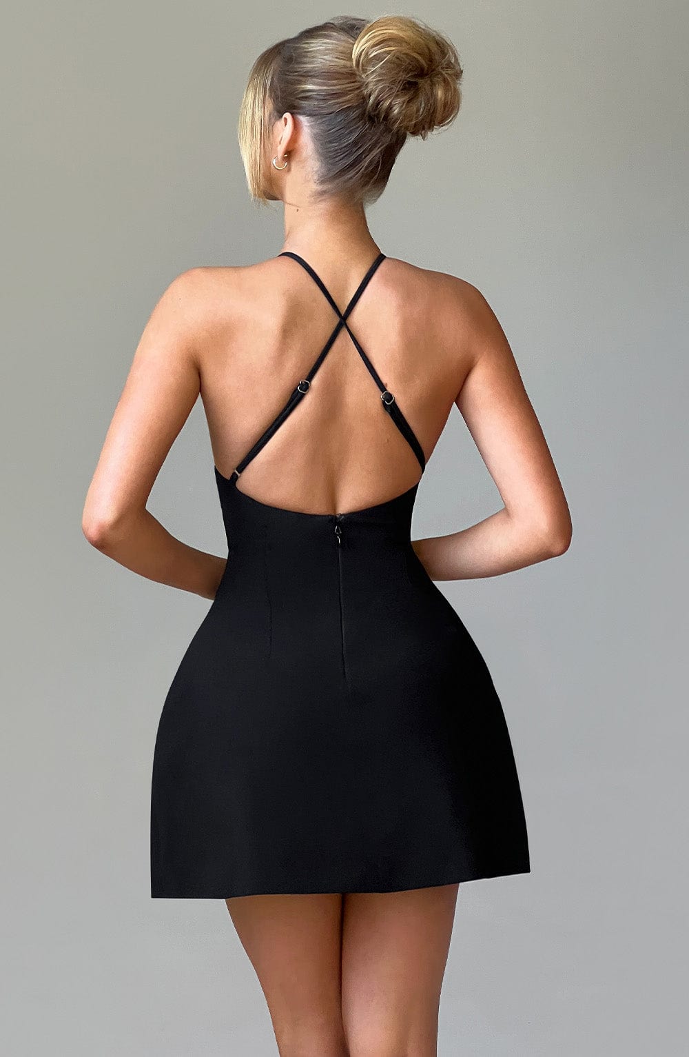 Charlotte Mini Dress - Black