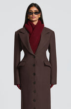Isla Scarf - Burgundy