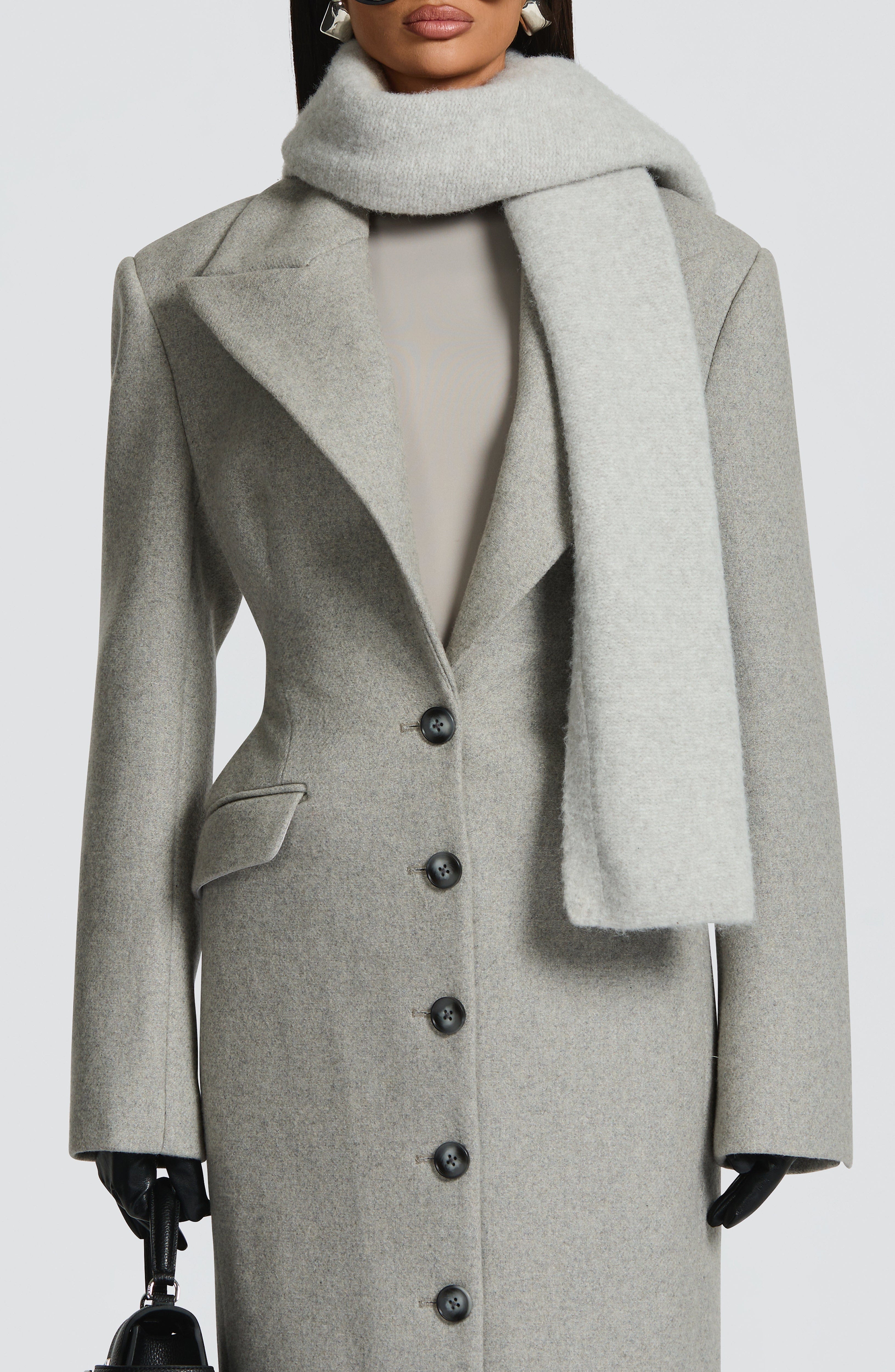 Isla Scarf - Light Grey