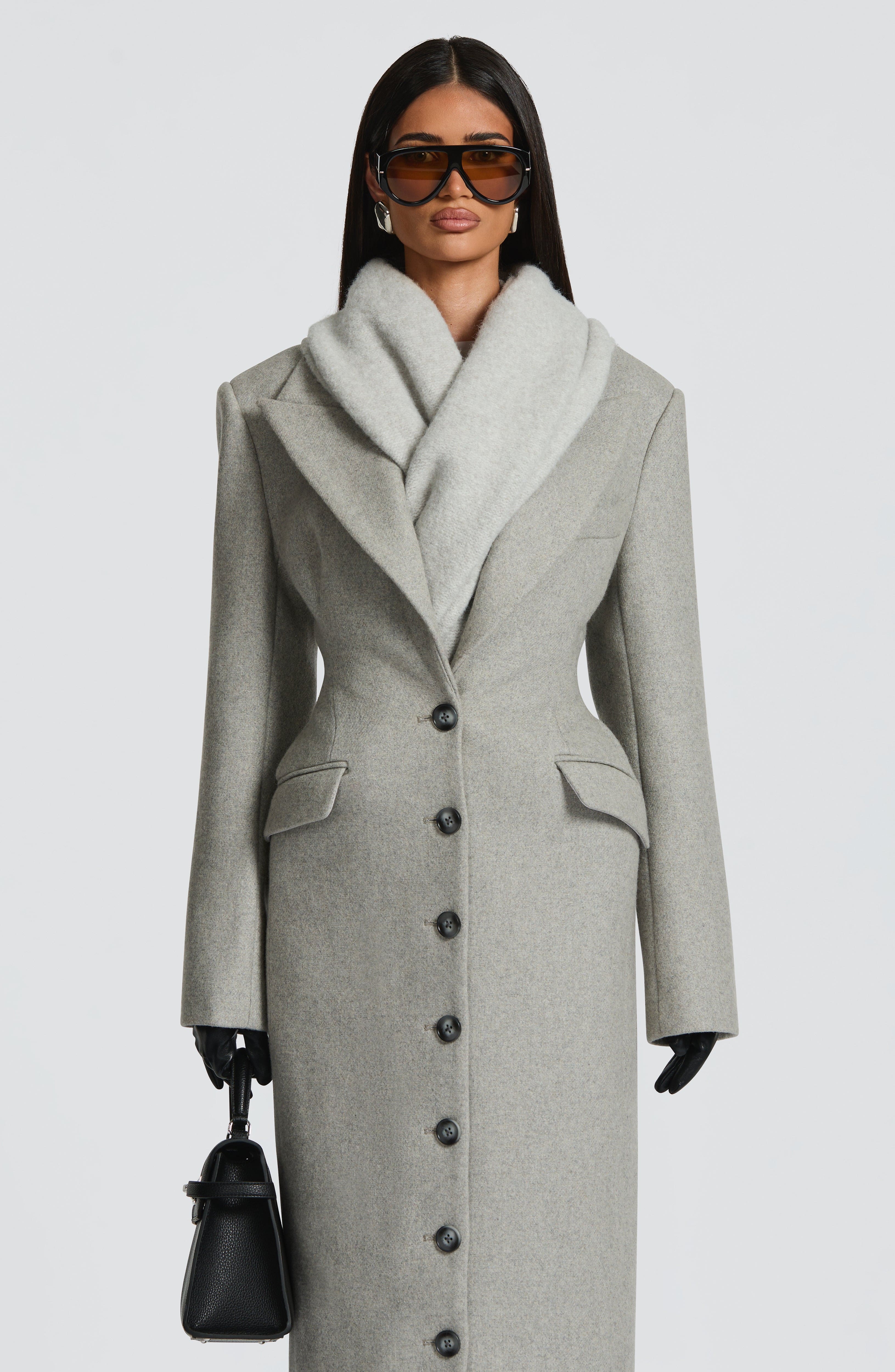 Isla Scarf - Light Grey