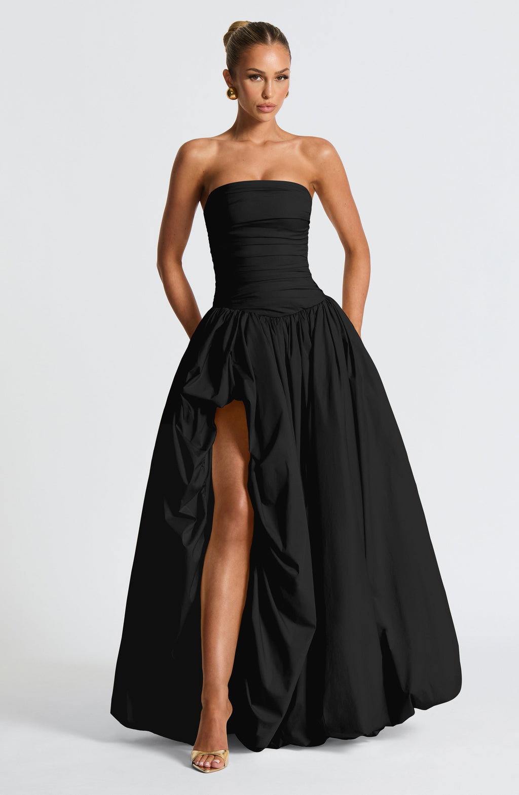 Angelica Maxi Dress - Black
