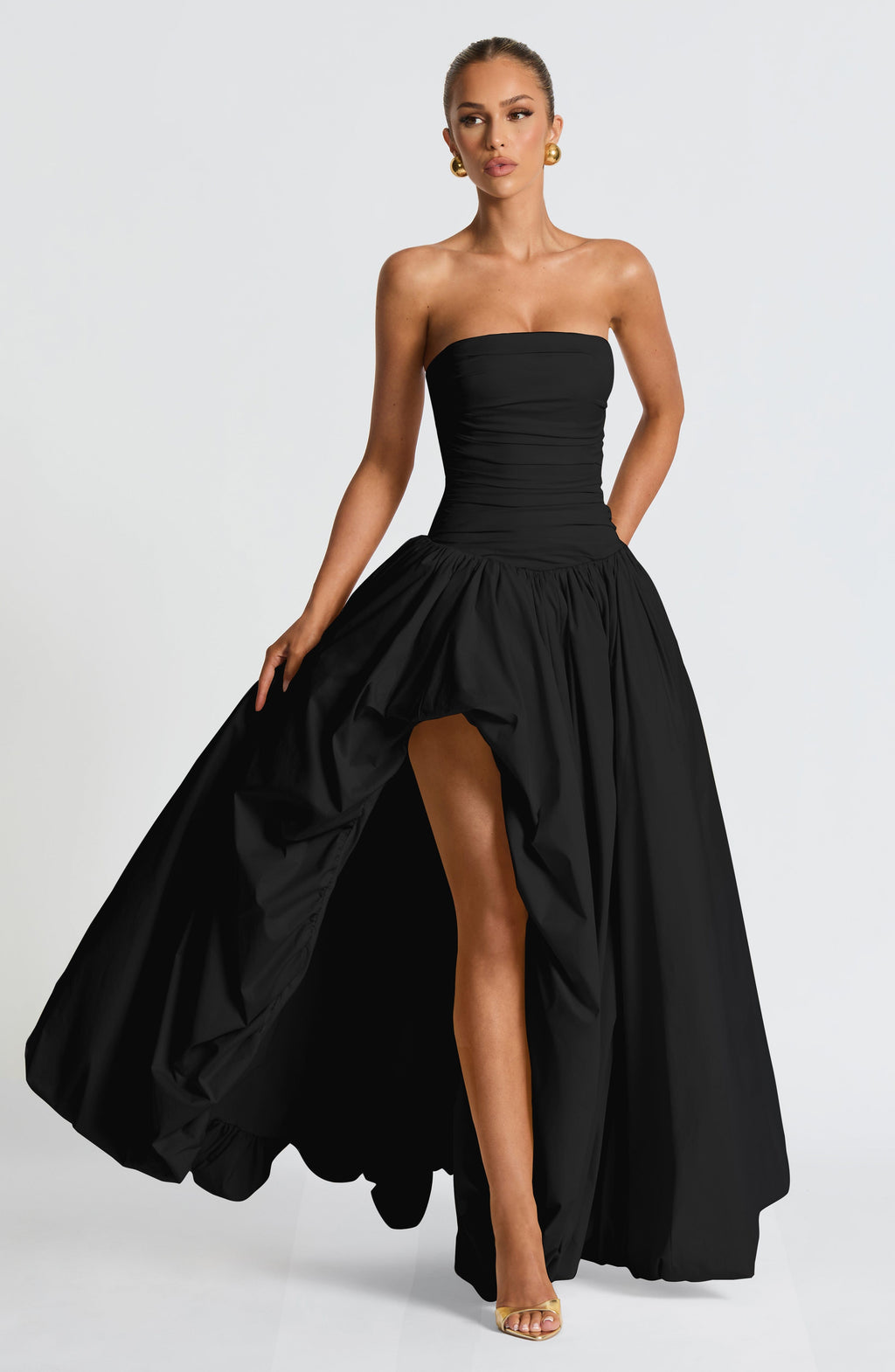 Angelica Maxi Dress - Black
