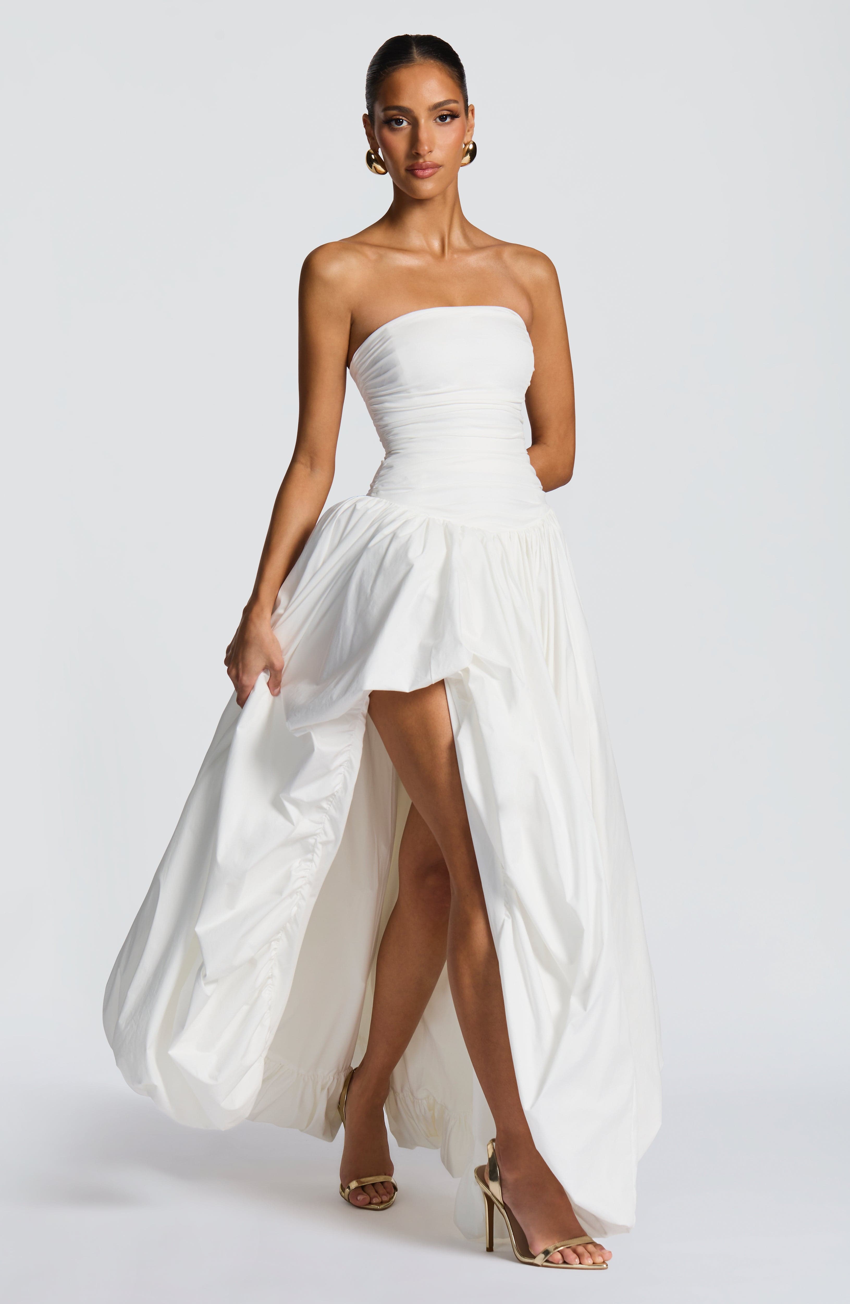 Angelica Maxi Dress - Ivory
